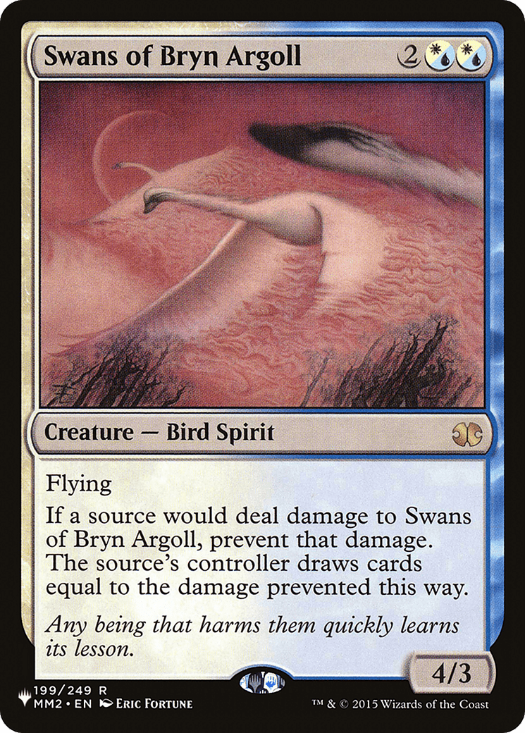 Swans of Bryn Argoll [The List] MTG Single Magic: The Gathering  | Multizone: Comics And Games