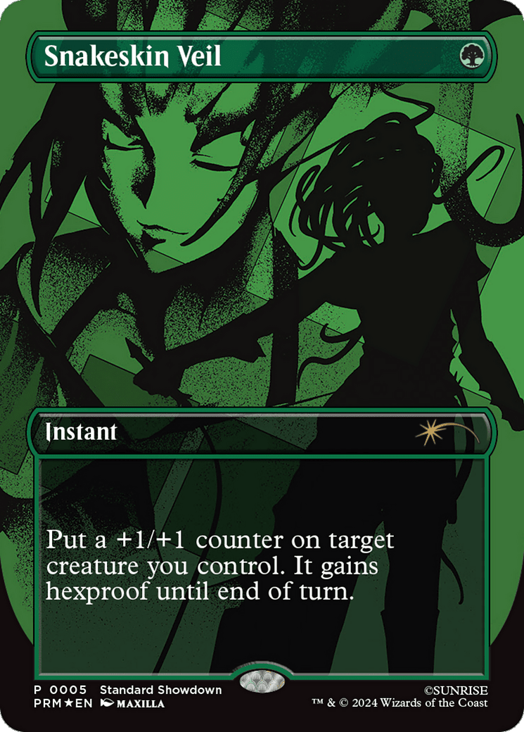 Snakeskin Veil [Standard Showdown Promos] MTG Single Magic: The Gathering  | Multizone: Comics And Games