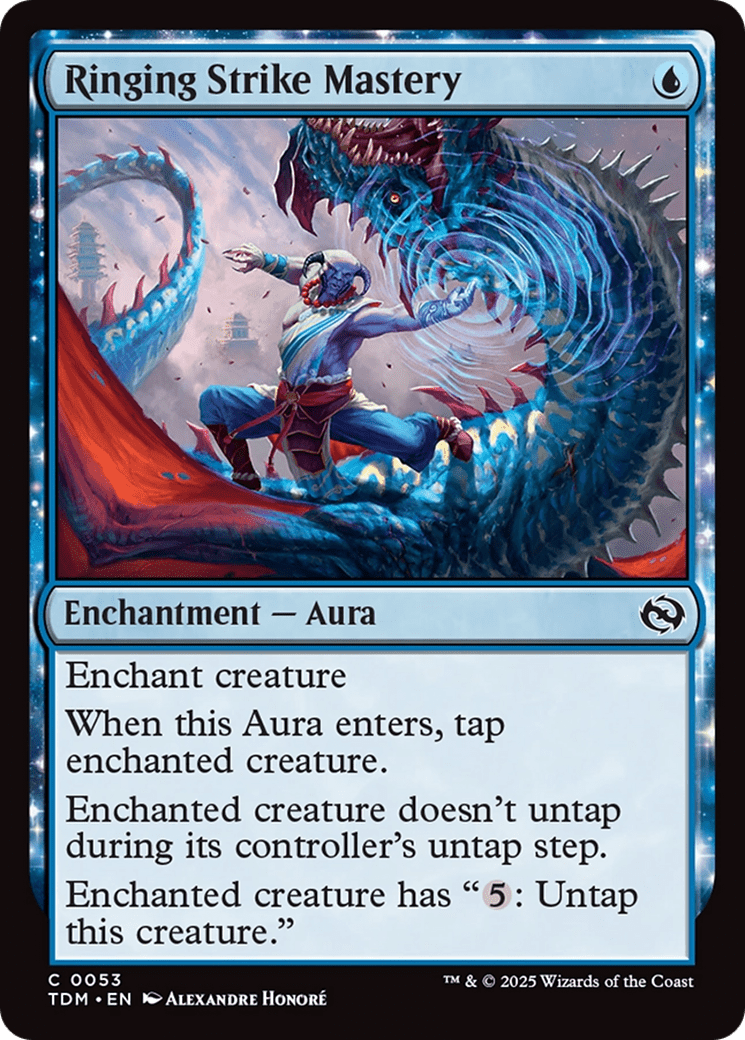 Ringing Strike Mastery [Tarkir: Dragonstorm] MTG Single Magic: The Gathering  | Multizone: Comics And Games