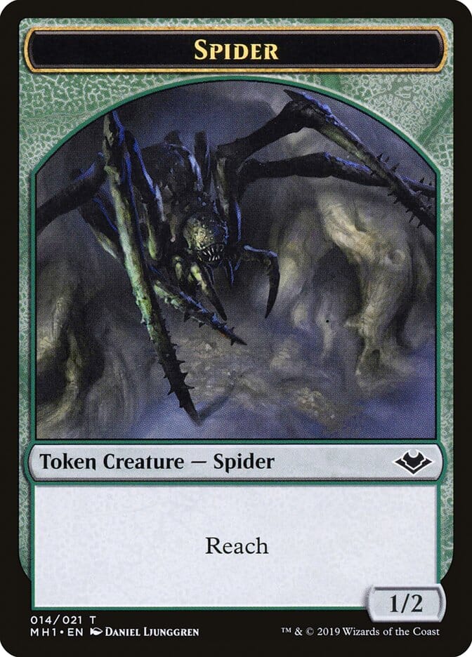 Illusion (005) // Spider (014) Double-Sided Token [Modern Horizons Tokens] MTG Single Magic: The Gathering  | Multizone: Comics And Games