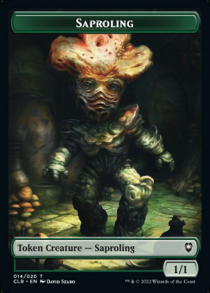 Saproling Token [Commander Legends: Battle for Baldur's Gate Tokens] MTG Single Magic: The Gathering  | Multizone: Comics And Games