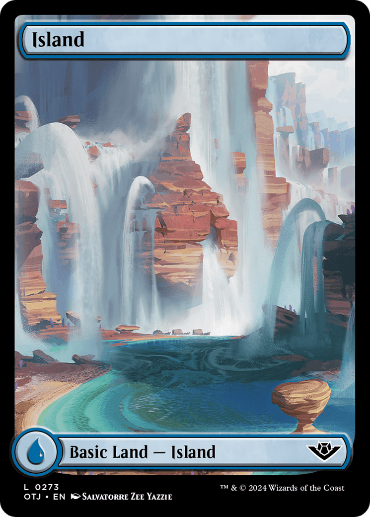 Island (0273) [Outlaws of Thunder Junction] MTG Single Magic: The Gathering  | Multizone: Comics And Games