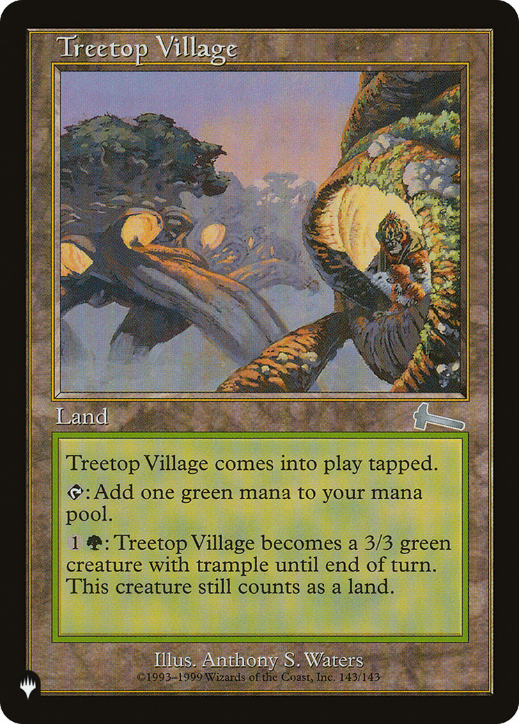 Treetop Village [The List] MTG Single Magic: The Gathering  | Multizone: Comics And Games