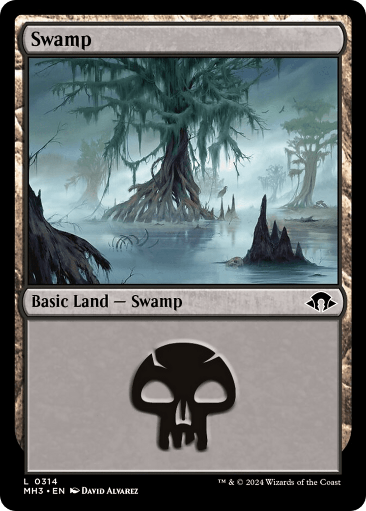 Swamp (0314) [Modern Horizons 3] MTG Single Magic: The Gathering  | Multizone: Comics And Games