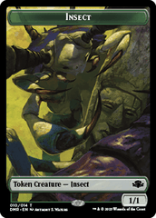 Insect // Marit Lage Double-Sided Token [Dominaria Remastered Tokens] MTG Single Magic: The Gathering  | Multizone: Comics And Games