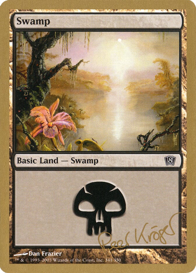Swamp (pk341) (Peer Kroger) [World Championship Decks 2003] MTG Single Magic: The Gathering  | Multizone: Comics And Games