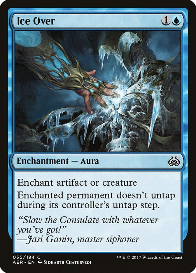 Ice Over [Aether Revolt] MTG Single Magic: The Gathering  | Multizone: Comics And Games
