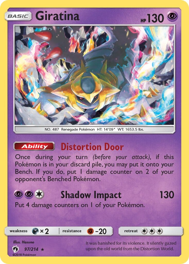 Giratina (97/214) (Theme Deck Exclusive) [Sun & Moon: Lost Thunder] Pokemon Single Pokémon  | Multizone: Comics And Games