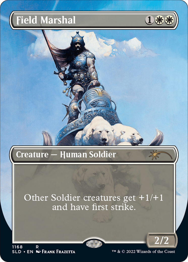 Field Marshal (Borderless) [Secret Lair Drop Series] MTG Single Magic: The Gathering  | Multizone: Comics And Games