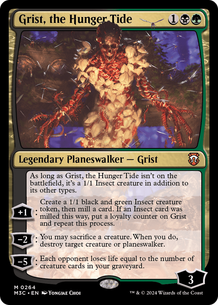Grist, the Hunger Tide [Modern Horizons 3 Commander] MTG Single Magic: The Gathering  | Multizone: Comics And Games