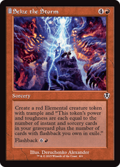 Seize the Storm (Retro Frame) [Innistrad Remastered] MTG Single Magic: The Gathering  | Multizone: Comics And Games