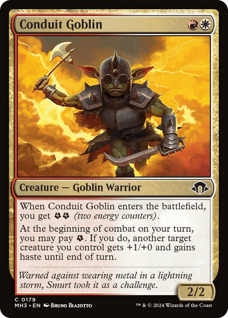 Conduit Goblin [Modern Horizons 3] MTG Single Magic: The Gathering  | Multizone: Comics And Games