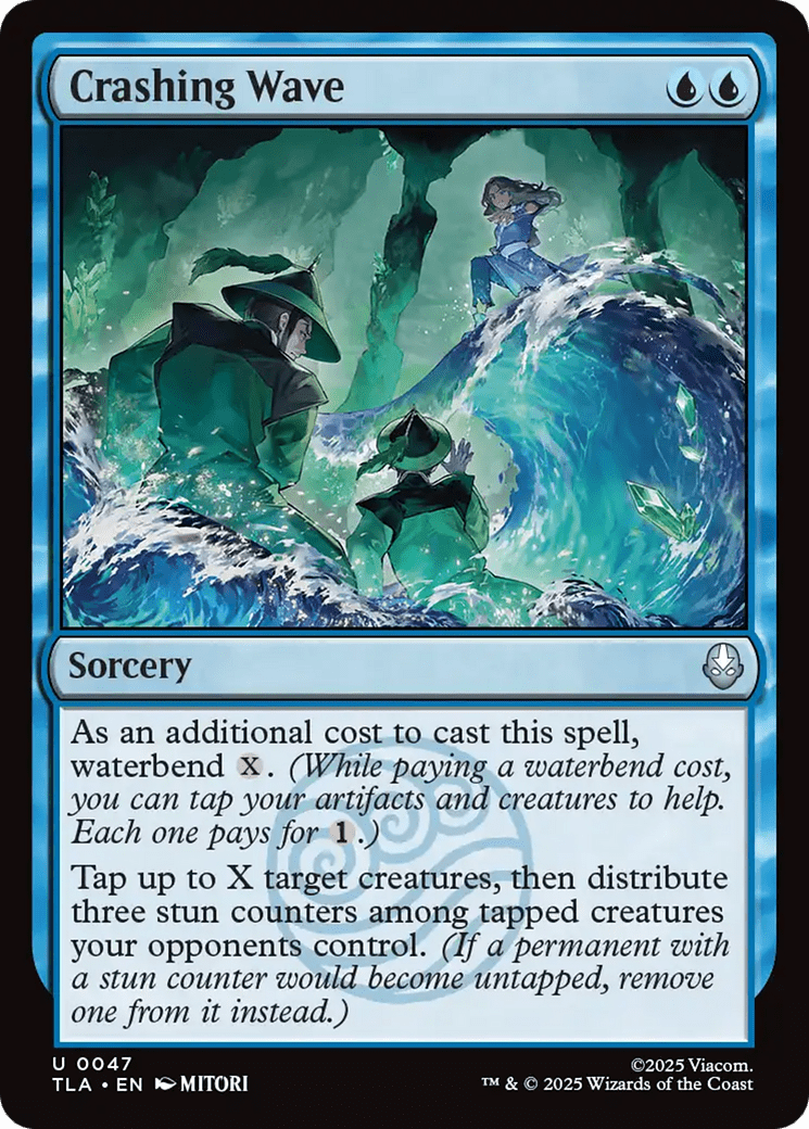 Crashing Wave [Avatar: The Last Airbender] MTG Single Magic: The Gathering  | Multizone: Comics And Games