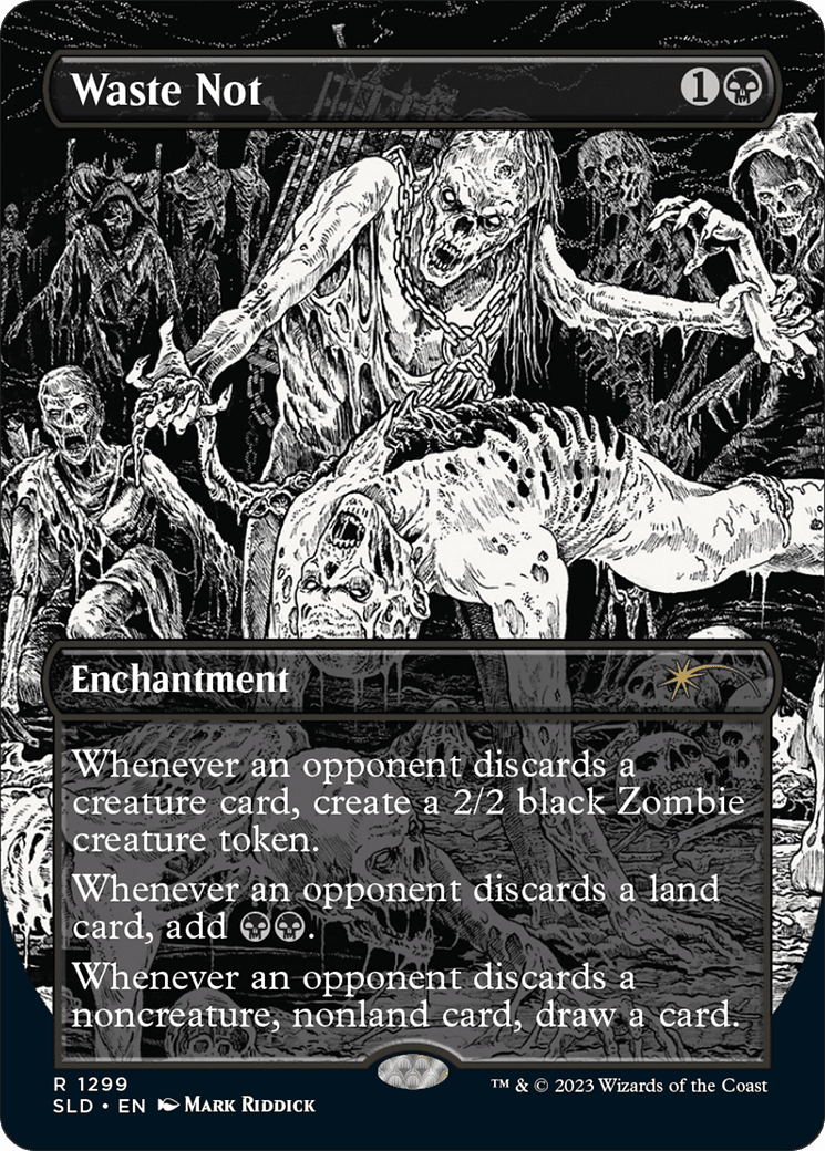 Waste Not [Secret Lair Drop Series] MTG Single Magic: The Gathering  | Multizone: Comics And Games