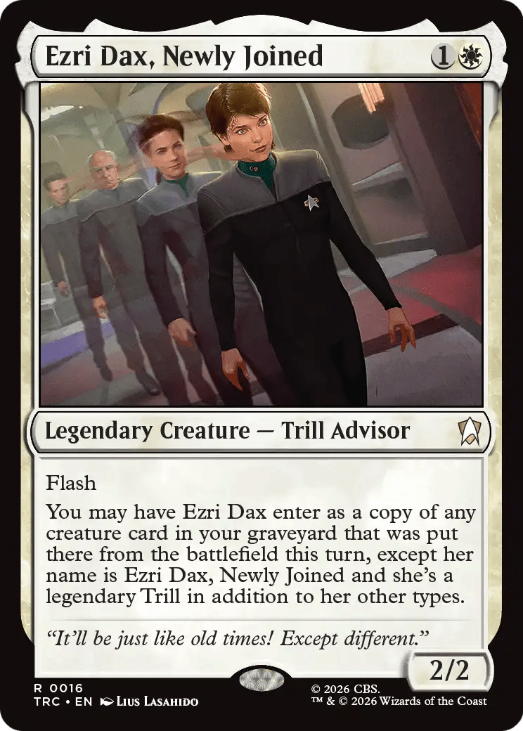 Ezri Dax, Newly Joined [Star Trek Commander] MTG Single Magic: The Gathering  | Multizone: Comics And Games
