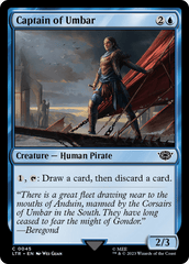 Captain of Umbar [The Lord of the Rings: Tales of Middle-Earth] MTG Single Magic: The Gathering  | Multizone: Comics And Games