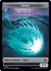 Eldrazi (Ripple Foil) // Spirit Double-Sided Token [Modern Horizons 3 Commander Tokens] MTG Single Magic: The Gathering  | Multizone: Comics And Games