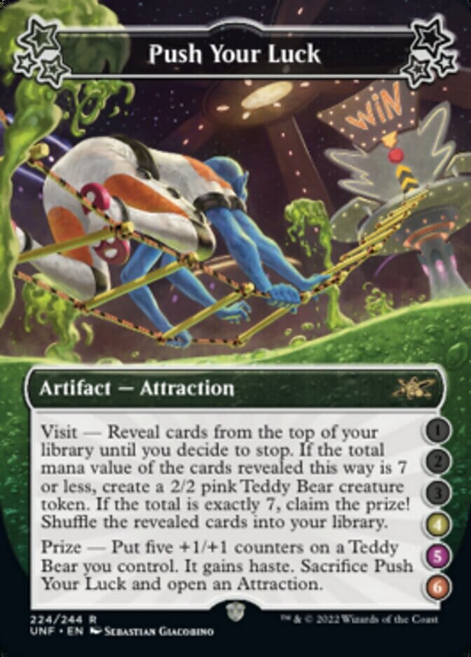 Push Your Luck (4-5-6) [Unfinity] MTG Single Magic: The Gathering  | Multizone: Comics And Games