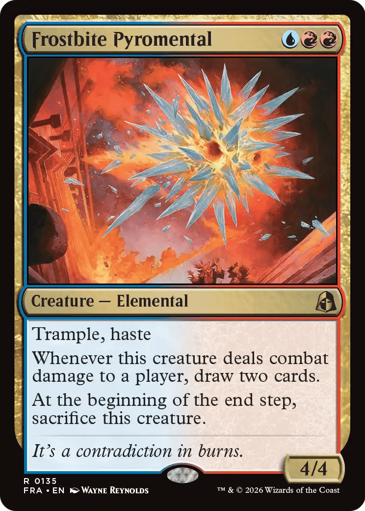 Frostbite Pyromental [Reality Fracture] MTG Single Magic: The Gathering  | Multizone: Comics And Games