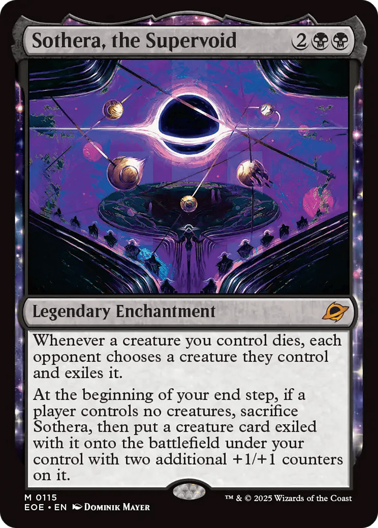 Sothera, the Supervoid [Edge of Eternities] MTG Single Magic: The Gathering  | Multizone: Comics And Games