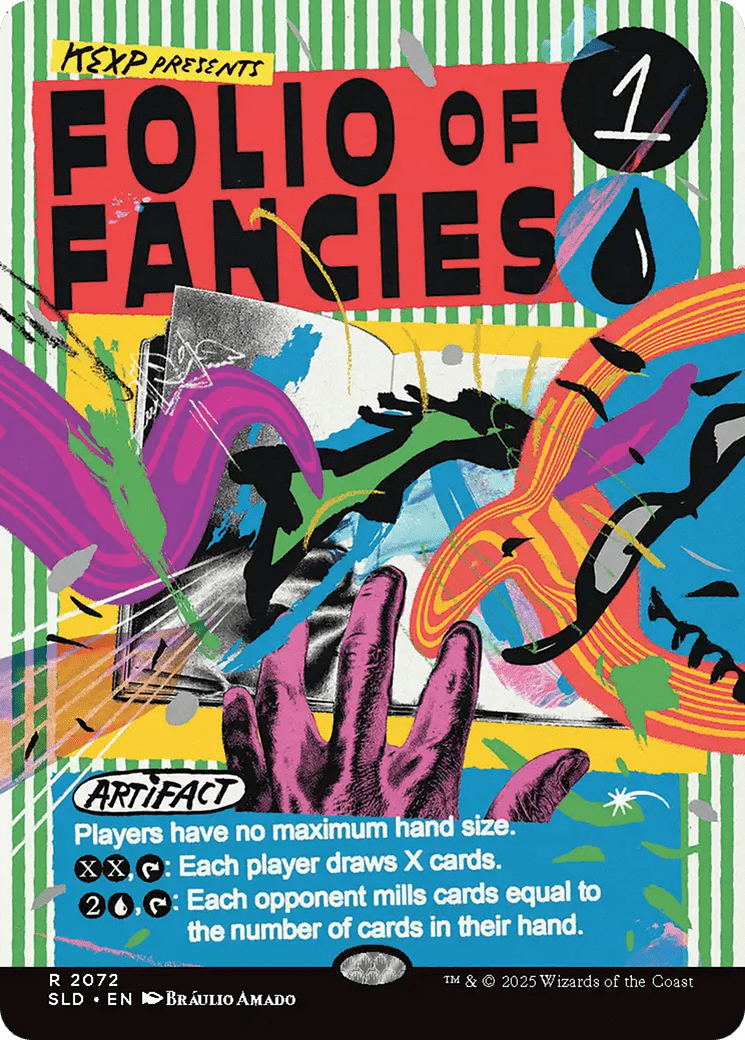 Folio of Fancies [Secret Lair Drop Series] MTG Single Magic: The Gathering  | Multizone: Comics And Games