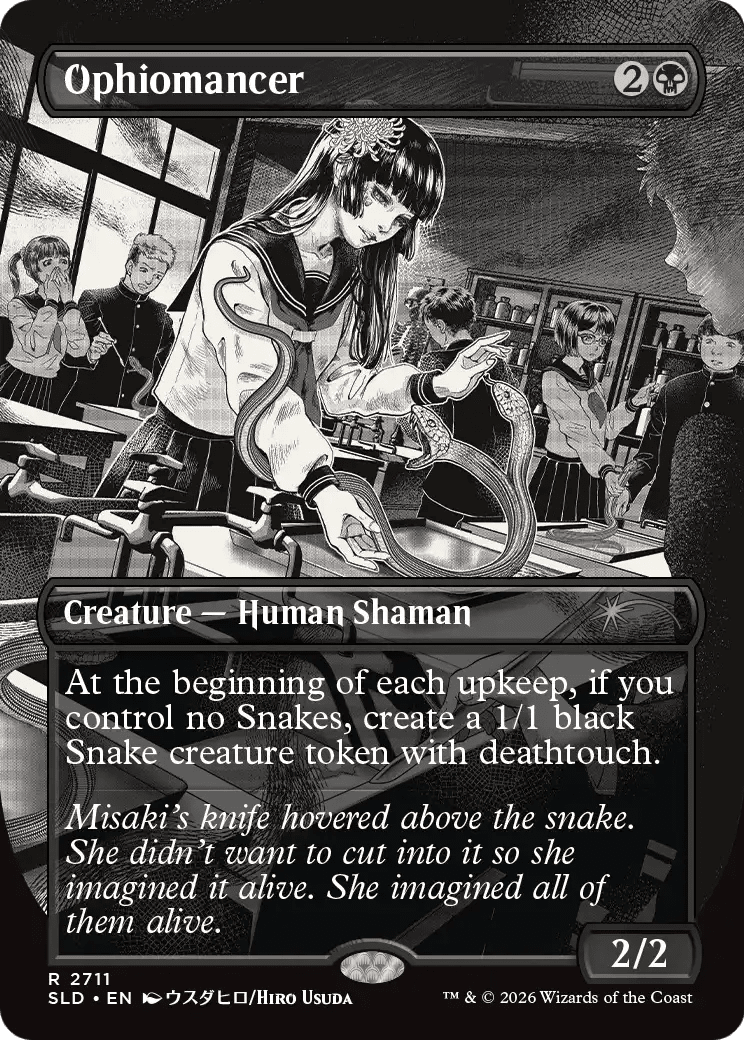 Ophiomancer [Secret Lair Drop Series] MTG Single Magic: The Gathering  | Multizone: Comics And Games