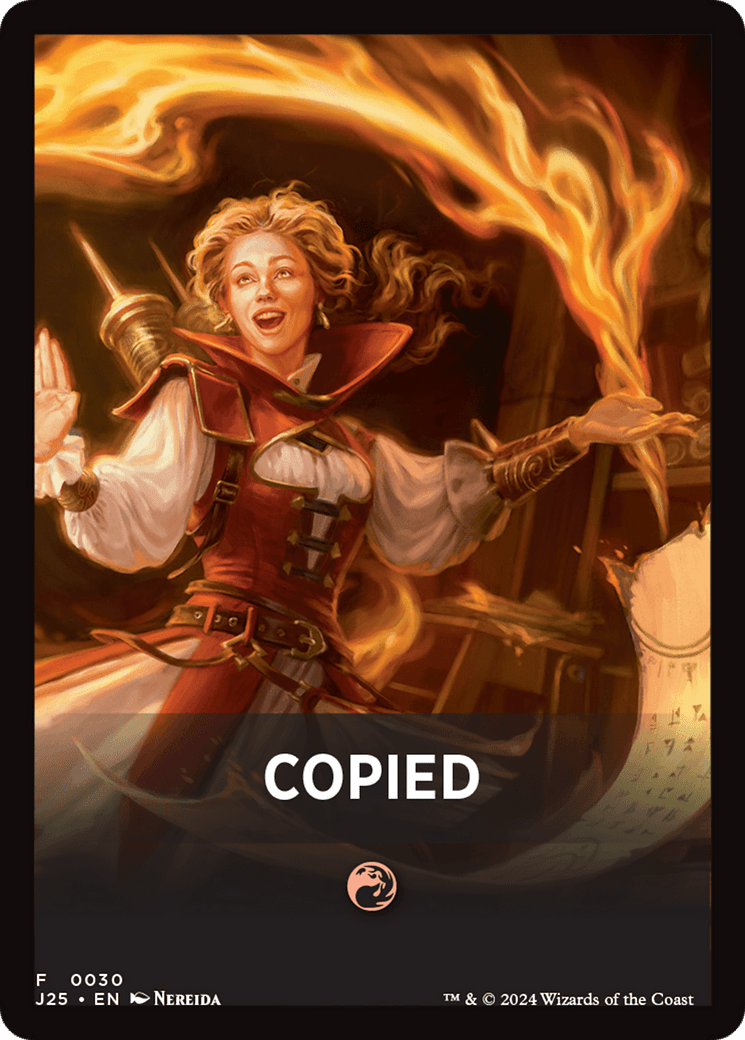 Copied Theme Card [Foundations Jumpstart Front Cards] MTG Single Magic: The Gathering  | Multizone: Comics And Games