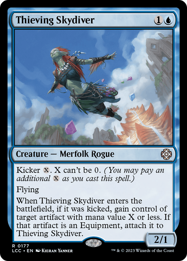 Thieving Skydiver [The Lost Caverns of Ixalan Commander] MTG Single Magic: The Gathering  | Multizone: Comics And Games