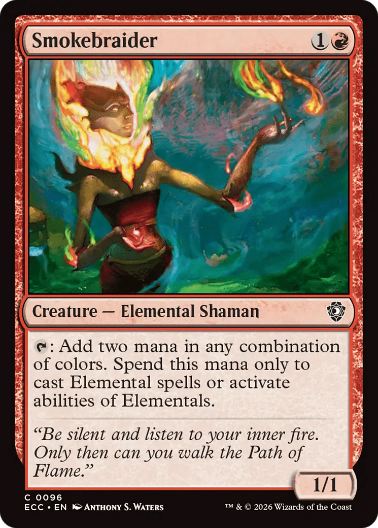 Smokebraider [Lorwyn Eclipsed Commander] MTG Single Magic: The Gathering  | Multizone: Comics And Games
