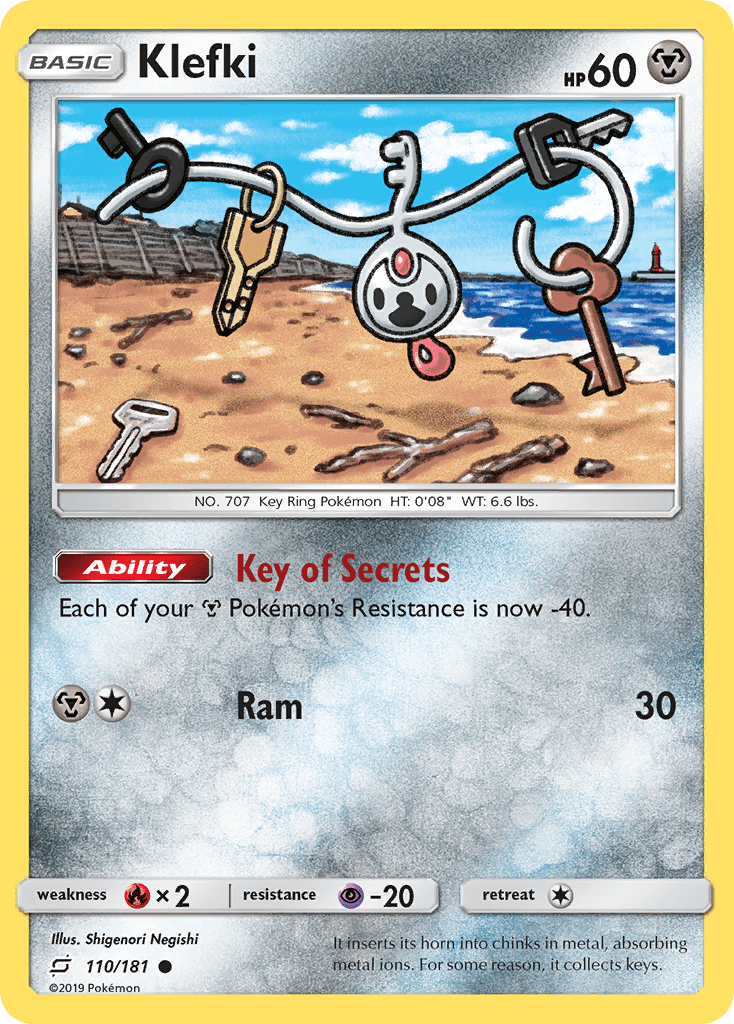 Klefki (110/181) [Sun & Moon: Team Up] Pokemon Single Pokémon  | Multizone: Comics And Games