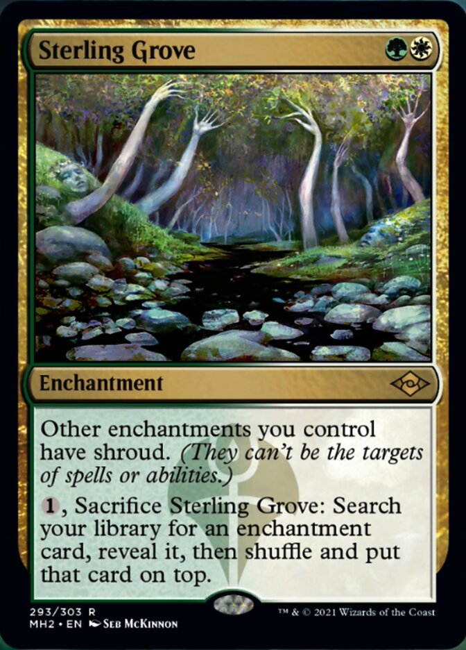 Sterling Grove (Foil Etched) [Modern Horizons 2] MTG Single Magic: The Gathering  | Multizone: Comics And Games