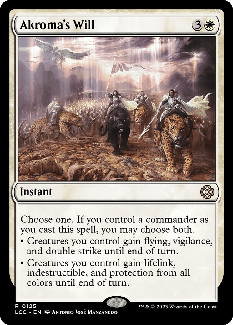 Akroma's Will [The Lost Caverns of Ixalan Commander] MTG Single Magic: The Gathering  | Multizone: Comics And Games