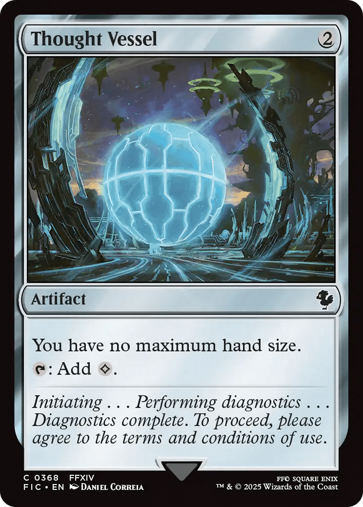 Thought Vessel [FINAL FANTASY Commander] MTG Single Magic: The Gathering  | Multizone: Comics And Games