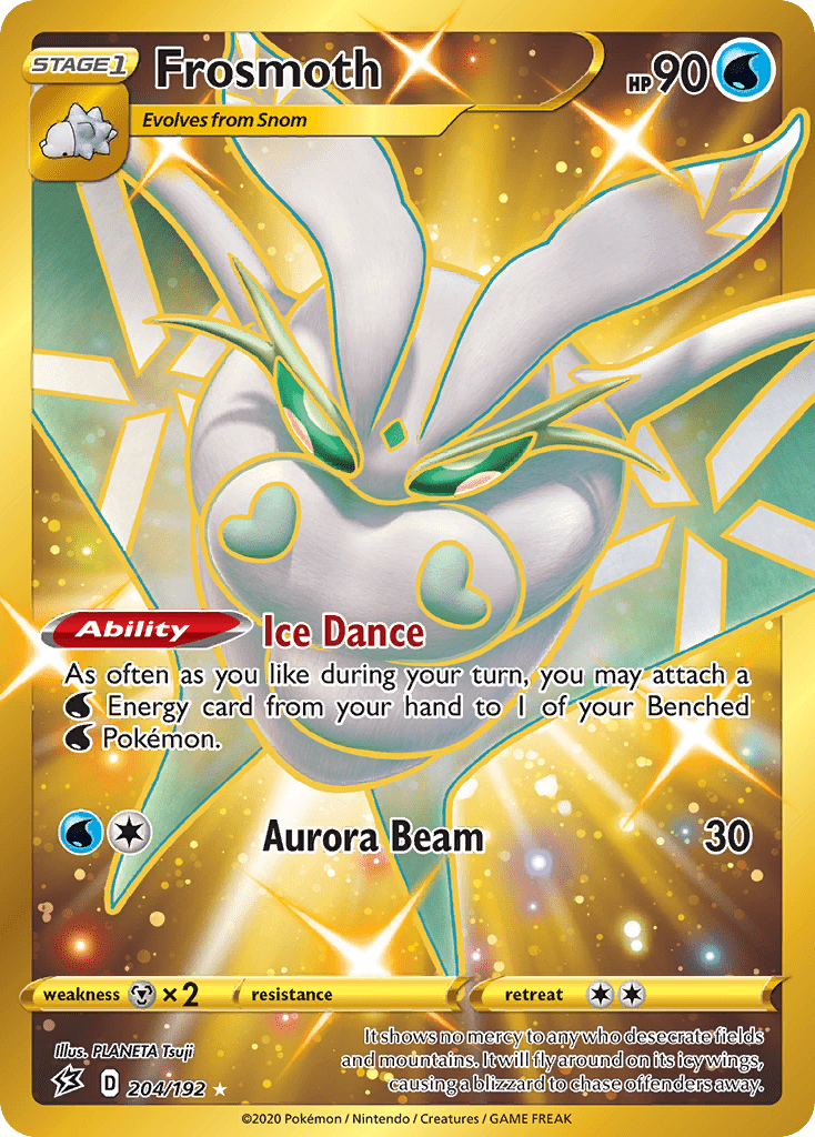 Frosmoth (204/192) [Sword & Shield: Rebel Clash] Pokemon Single Pokémon  | Multizone: Comics And Games