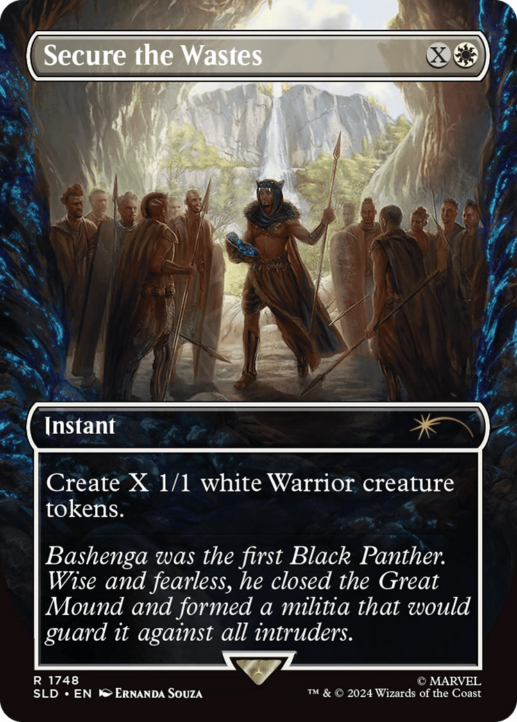 Secure the Wastes (Rainbow Foil) [Secret Lair Drop Series] MTG Single Magic: The Gathering  | Multizone: Comics And Games