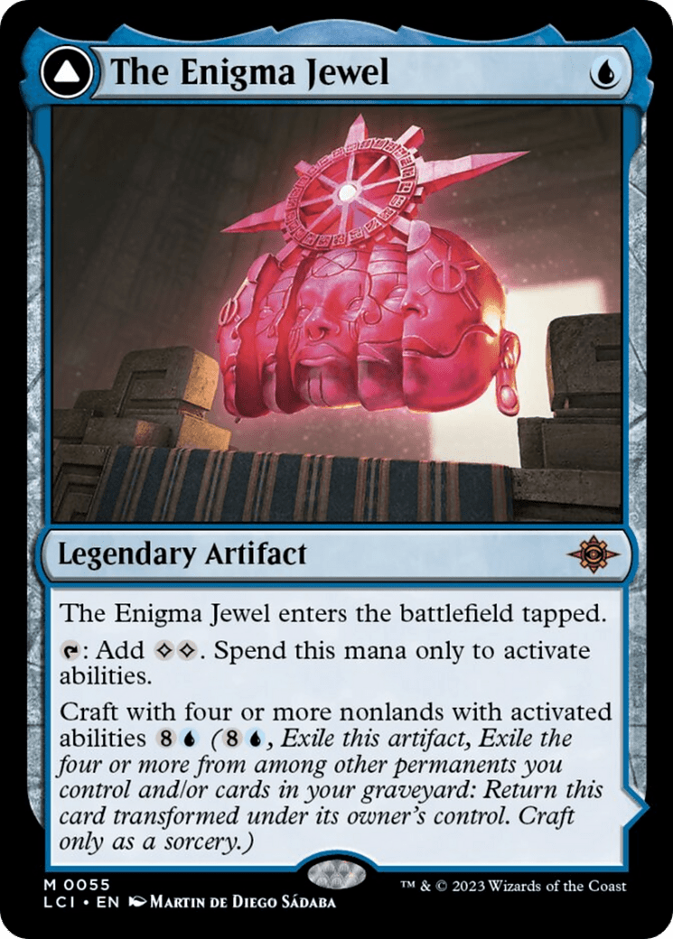 The Enigma Jewel // Locus of Enlightenment [The Lost Caverns of Ixalan] MTG Single Magic: The Gathering  | Multizone: Comics And Games