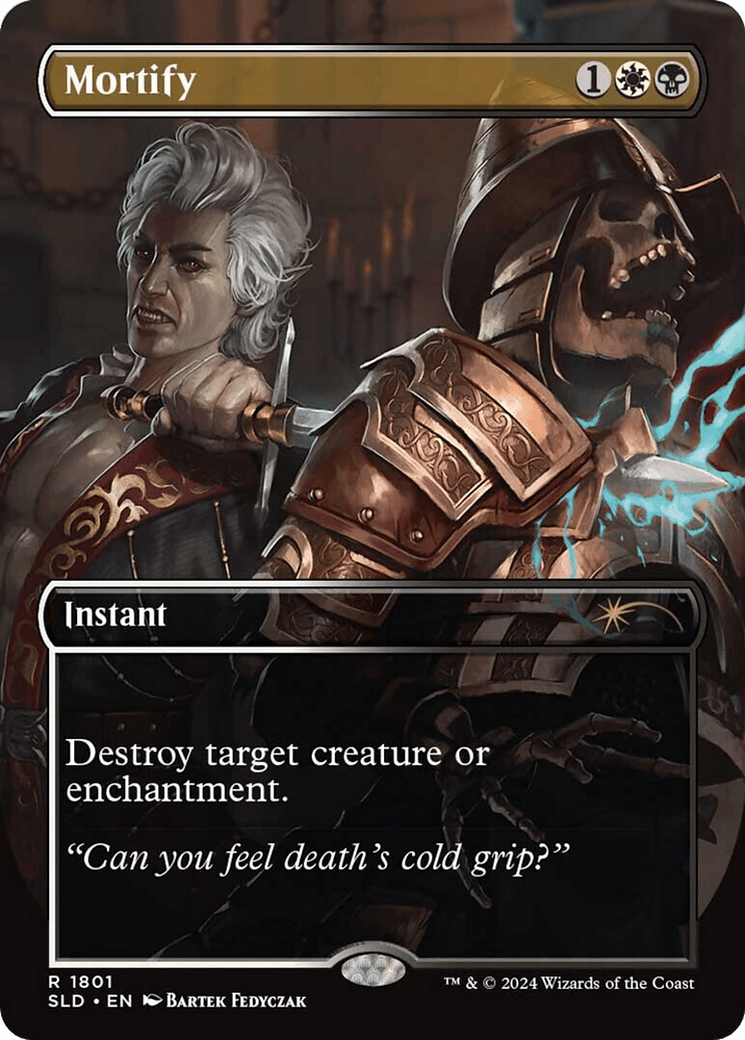 Mortify (Rainbow Foil) [Secret Lair Drop Series] MTG Single Magic: The Gathering  | Multizone: Comics And Games