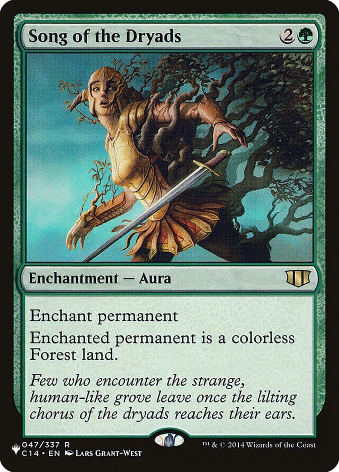 Song of the Dryads [The List] MTG Single Magic: The Gathering  | Multizone: Comics And Games