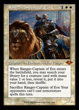 Ranger-Captain of Eos (Retro) [Modern Horizons] MTG Single Magic: The Gathering  | Multizone: Comics And Games