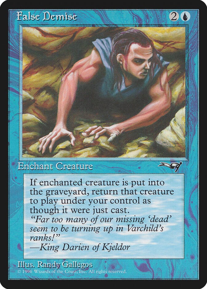 False Demise (Sleeveless) [Alliances] MTG Single Magic: The Gathering  | Multizone: Comics And Games