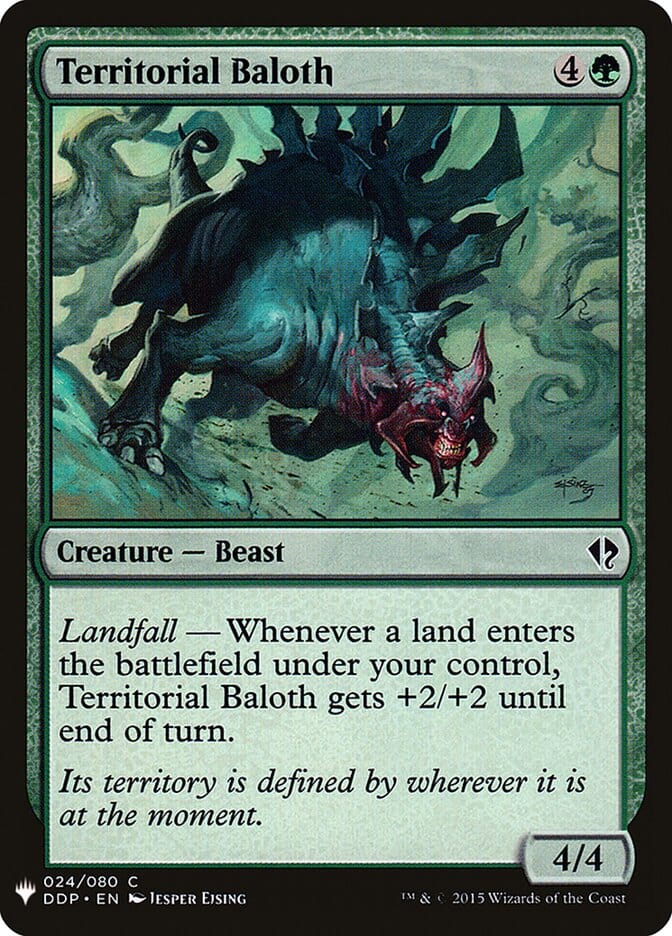 Territorial Baloth [Mystery Booster] MTG Single Magic: The Gathering  | Multizone: Comics And Games