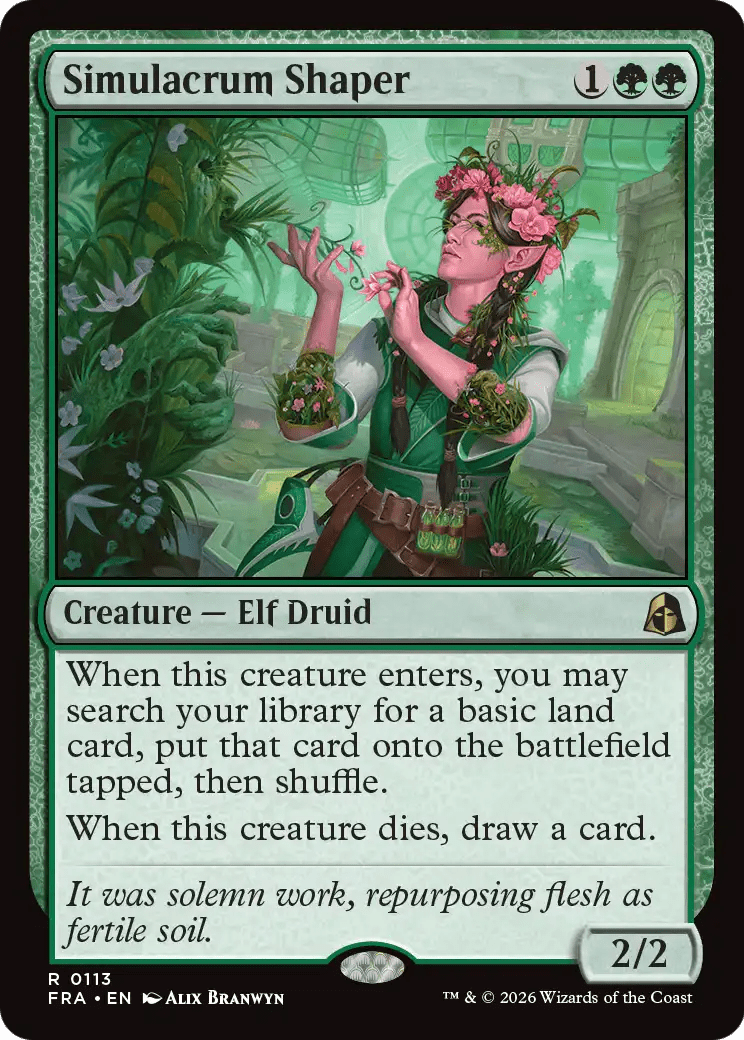 Simulacrum Shaper [Reality Fracture] MTG Single Magic: The Gathering  | Multizone: Comics And Games
