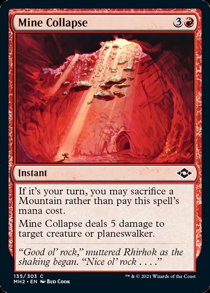Mine Collapse [Modern Horizons 2] MTG Single Magic: The Gathering  | Multizone: Comics And Games