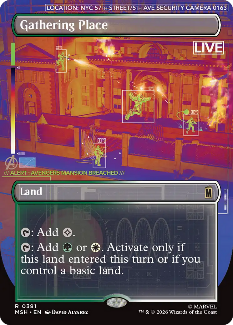 Gathering Place (Borderless) [Marvel Super Heroes] | Multizone: Comics And Games
