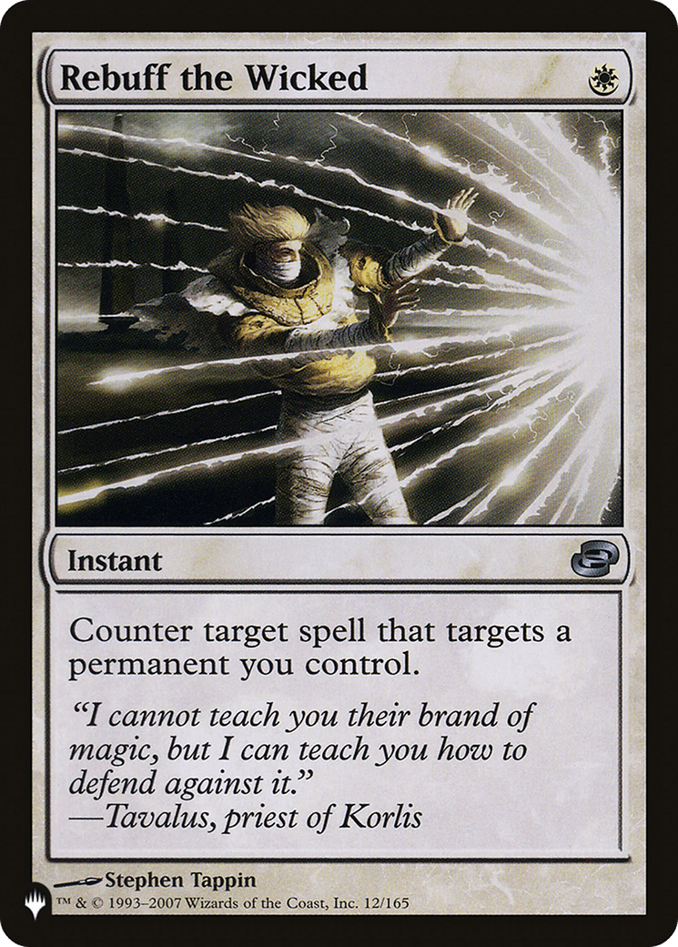 Rebuff the Wicked [The List] MTG Single Magic: The Gathering  | Multizone: Comics And Games