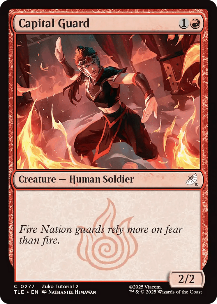 Capital Guard (0277) [Avatar: The Last Airbender: Eternal-Legal] MTG Single Magic: The Gathering  | Multizone: Comics And Games