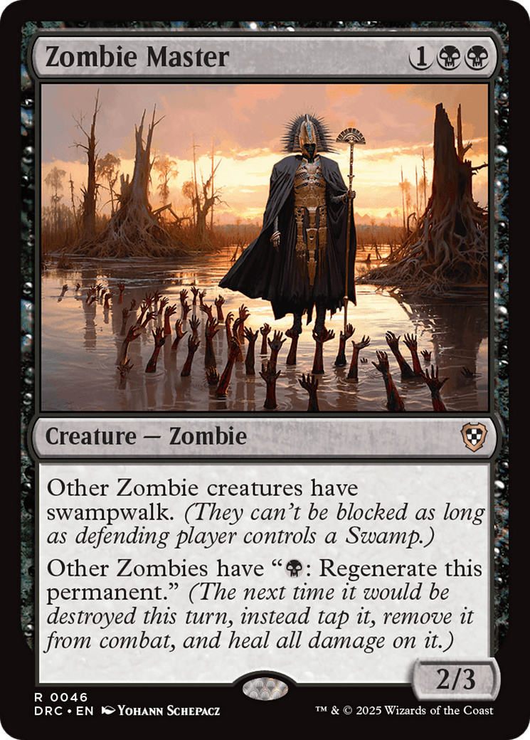 Zombie Master [Aetherdrift Commander] MTG Single Magic: The Gathering  | Multizone: Comics And Games