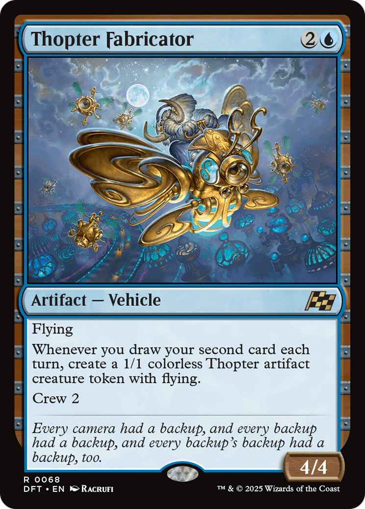 Thopter Fabricator [Aetherdrift] MTG Single Magic: The Gathering  | Multizone: Comics And Games