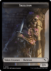 Thopter (0020) // Skeleton Double-Sided Token [Murders at Karlov Manor Tokens] MTG Single Magic: The Gathering  | Multizone: Comics And Games