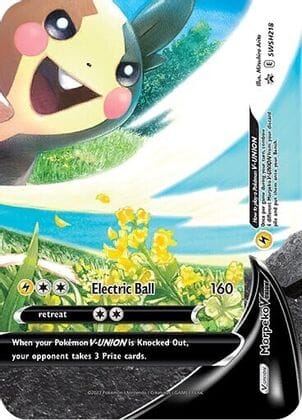 Morpeko V-UNION (SWSH218) [Sword & Shield: Black Star Promos] Pokemon Single Pokémon  | Multizone: Comics And Games